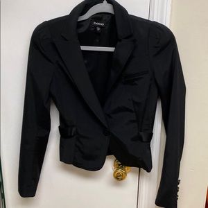 Bebe fitted formal blazer